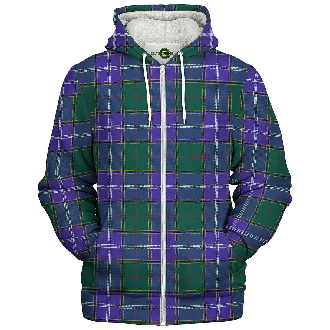 Pringle Modern Tartan Sherpa Hoodie