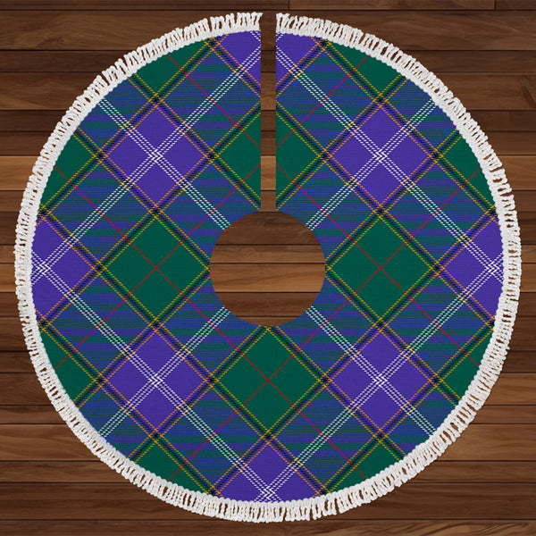 Pringle Modern Tartan Christmas Tree Skirt