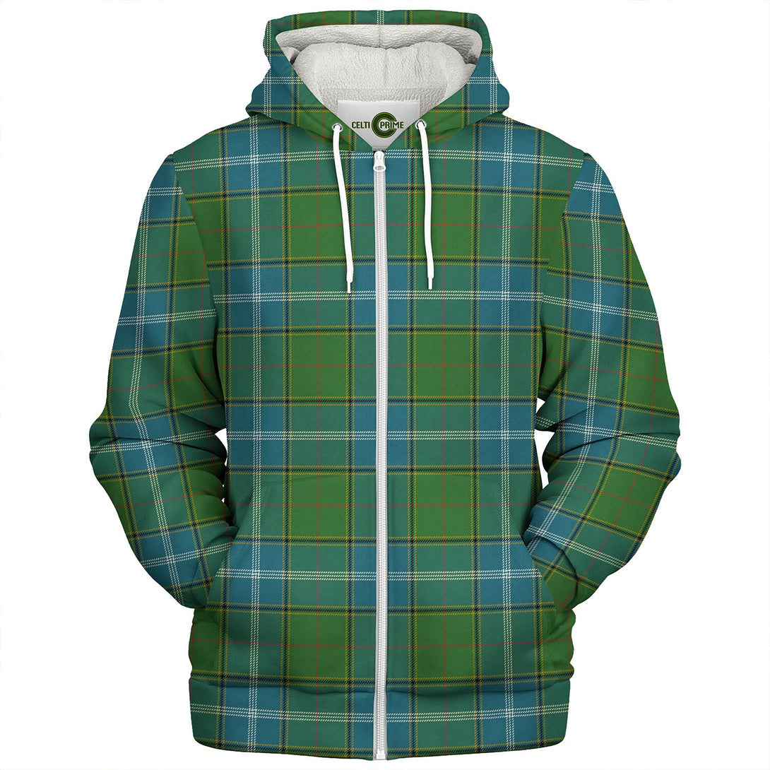 Pringle 2 Ancient Tartan Sherpa Hoodie