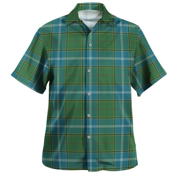 Pringle 2 Modern Tartan Hawaiian Shirt