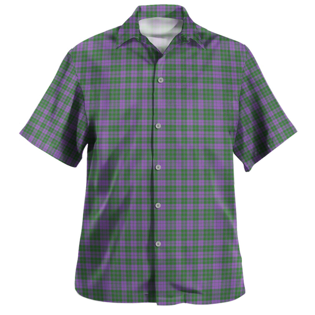 Rae Ancient Clan Badge Tartan Hawaiian Shirt