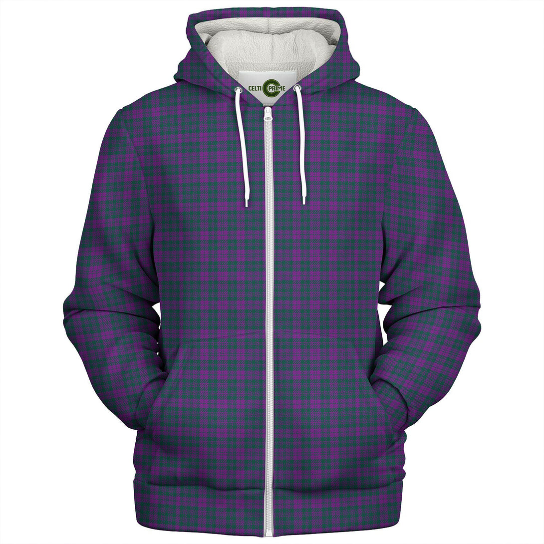 Rae Modern Tartan Sherpa Hoodie