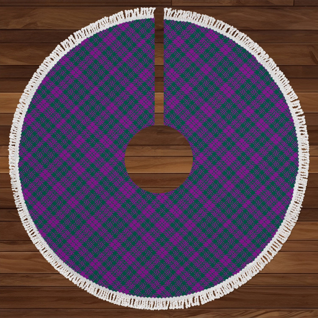 Rae Modern Tartan Christmas Tree Skirt