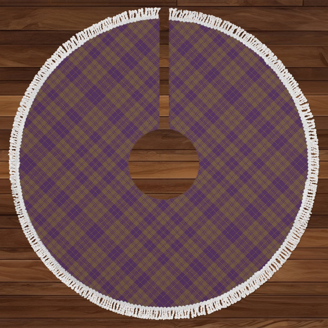 Rae Weathered Tartan Christmas Tree Skirt