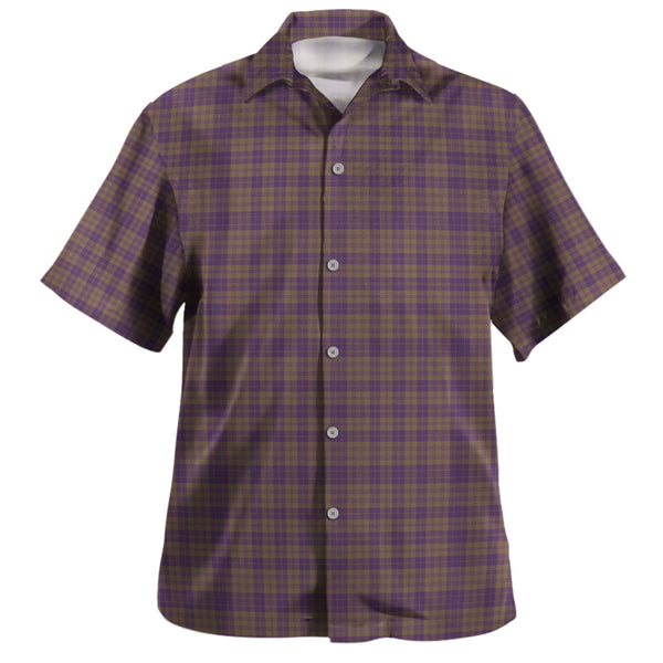 Rae Weathered Tartan Hawaiian Shirt