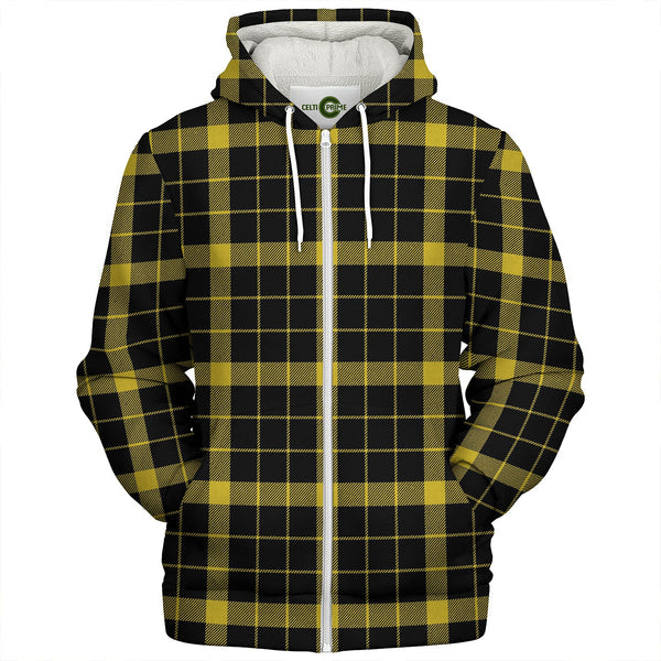 Raeburn Modern Clan Badge Tartan Sherpa Hoodie