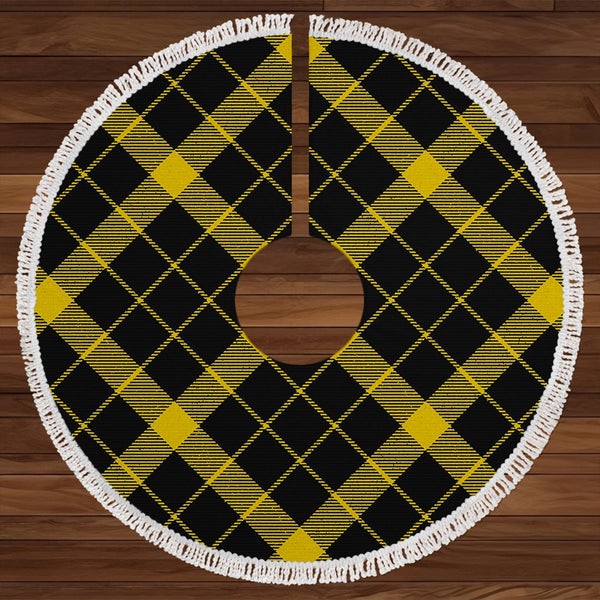 Raeburn Modern Tartan Christmas Tree Skirt