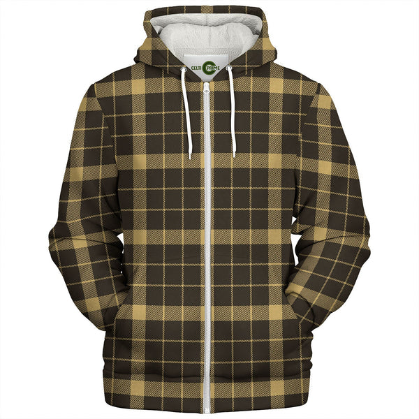 Raeburn Weathered Tartan Sherpa Hoodie