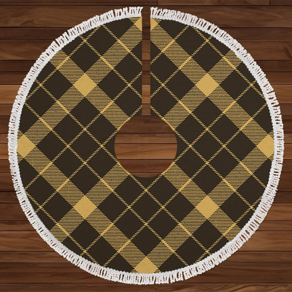 Raeburn Weathered Tartan Christmas Tree Skirt