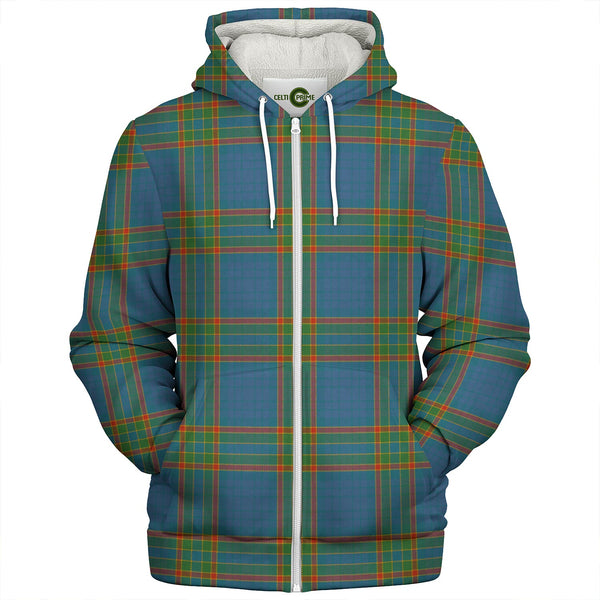 Ralston UK Ancient Clan Badge Tartan Sherpa Hoodie