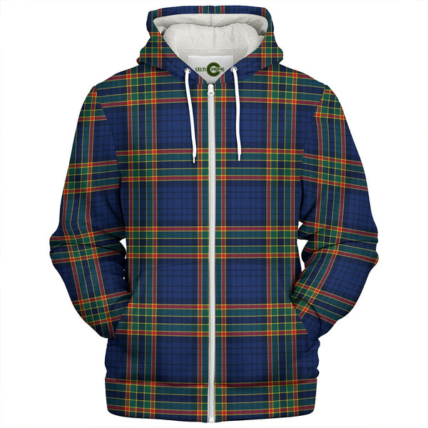 Ralston UK Modern Clan Badge Tartan Sherpa Hoodie