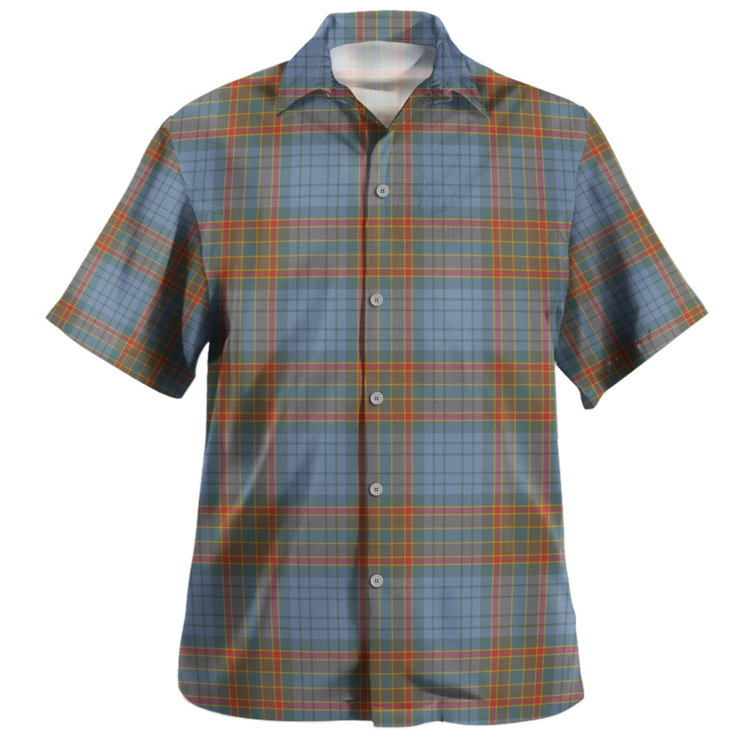 Ralston UK Weathered Clan Badge Tartan Hawaiian Shirt