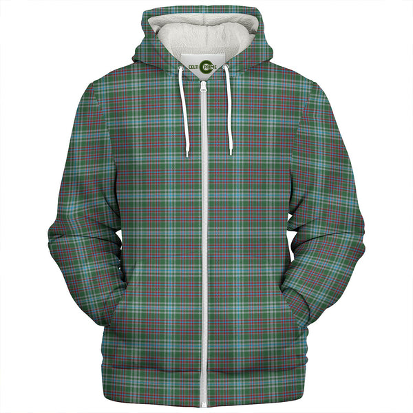 Ralston US Modern Clan Badge Tartan Sherpa Hoodie