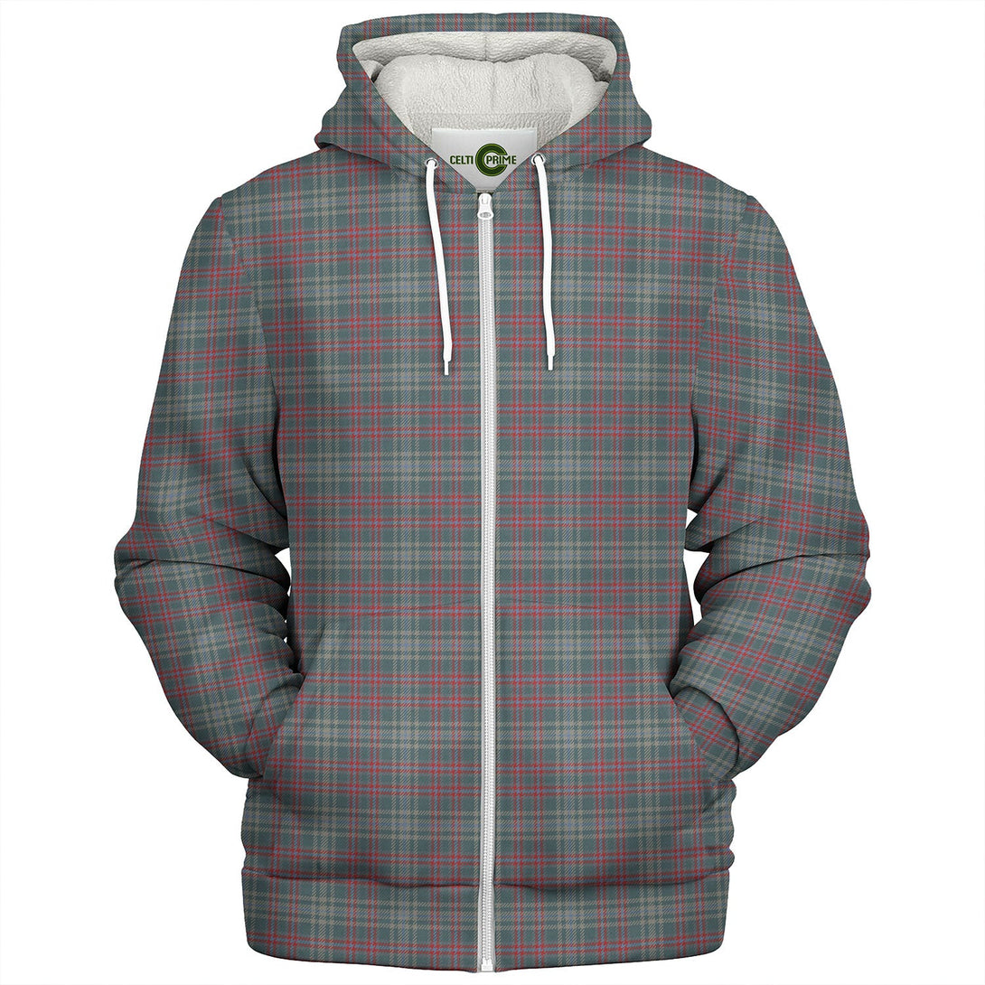 Ralston US Weathered Tartan Sherpa Hoodie