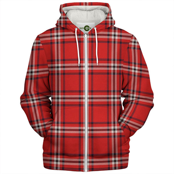 Ramsay Angus - Mearns Modern Tartan Sherpa Hoodie