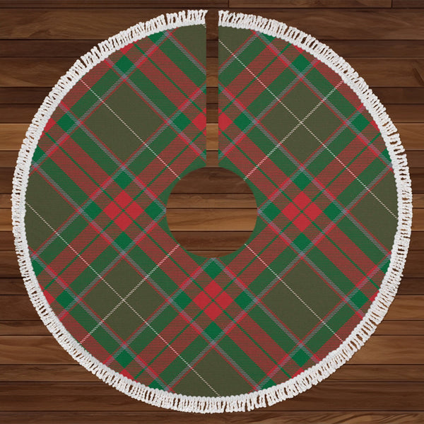 Ramsay Green Ancient Tartan Christmas Tree Skirt