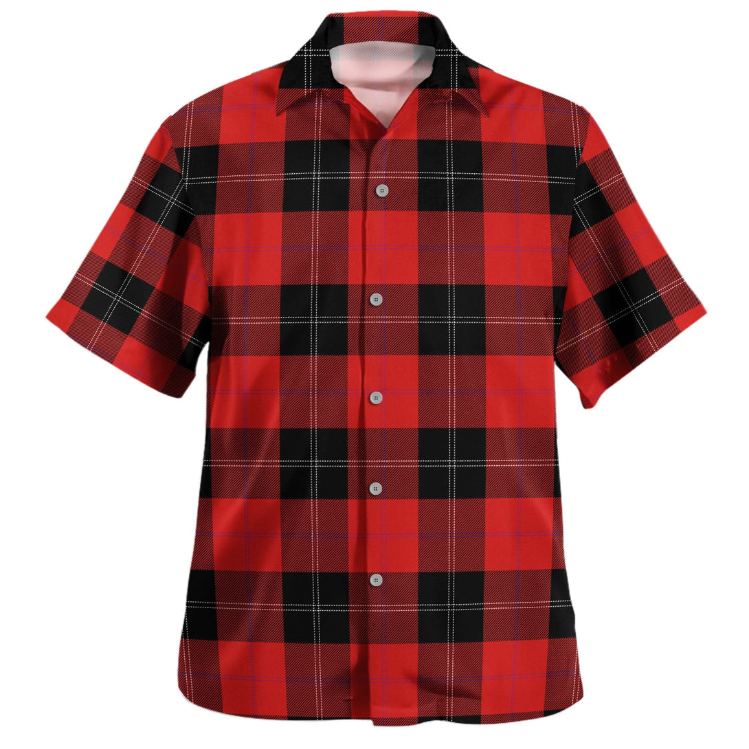 Ramsay Red (Ramsay of Dalhousie) Tartan Hawaiian Shirt