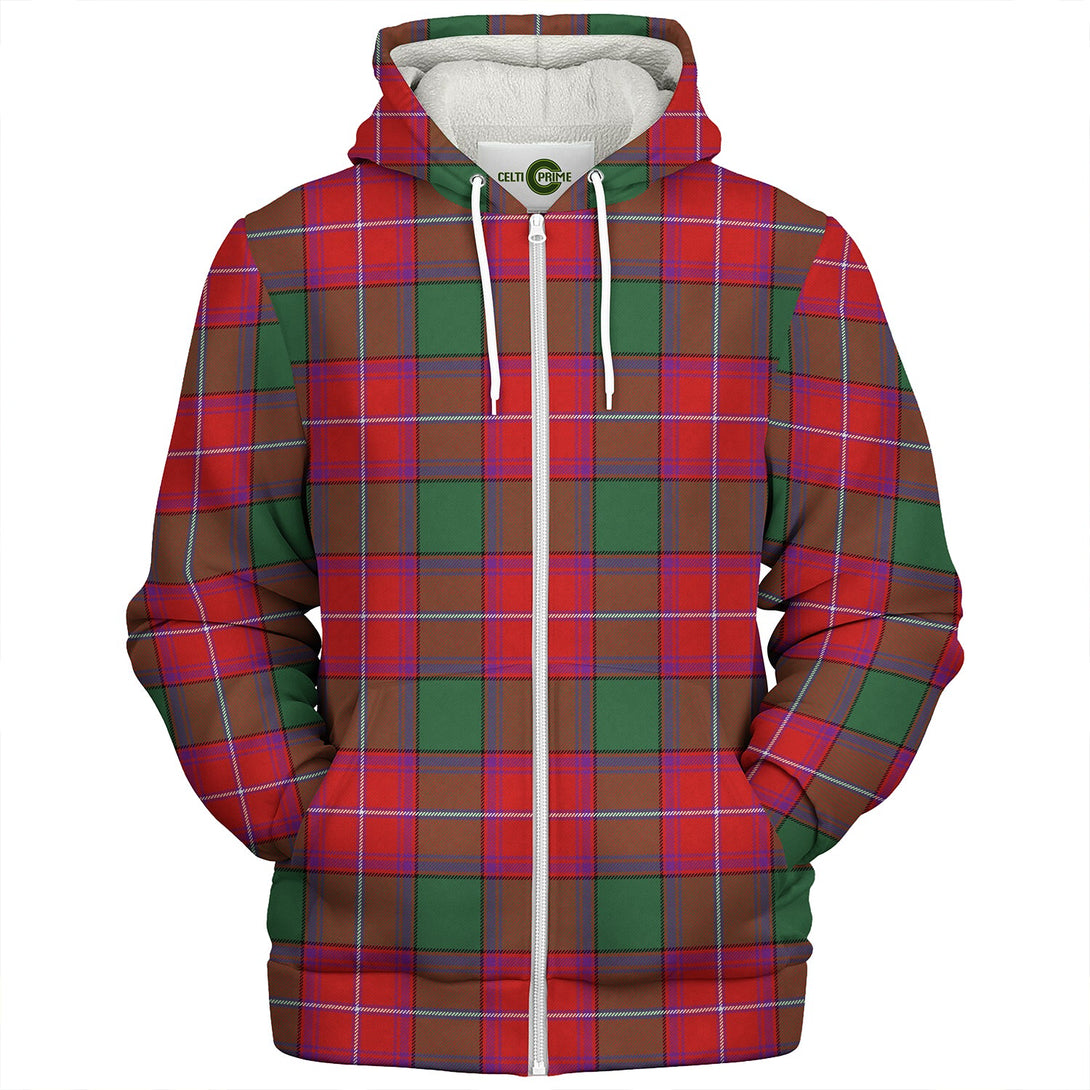 Rattray Modern Clan Badge Tartan Sherpa Hoodie