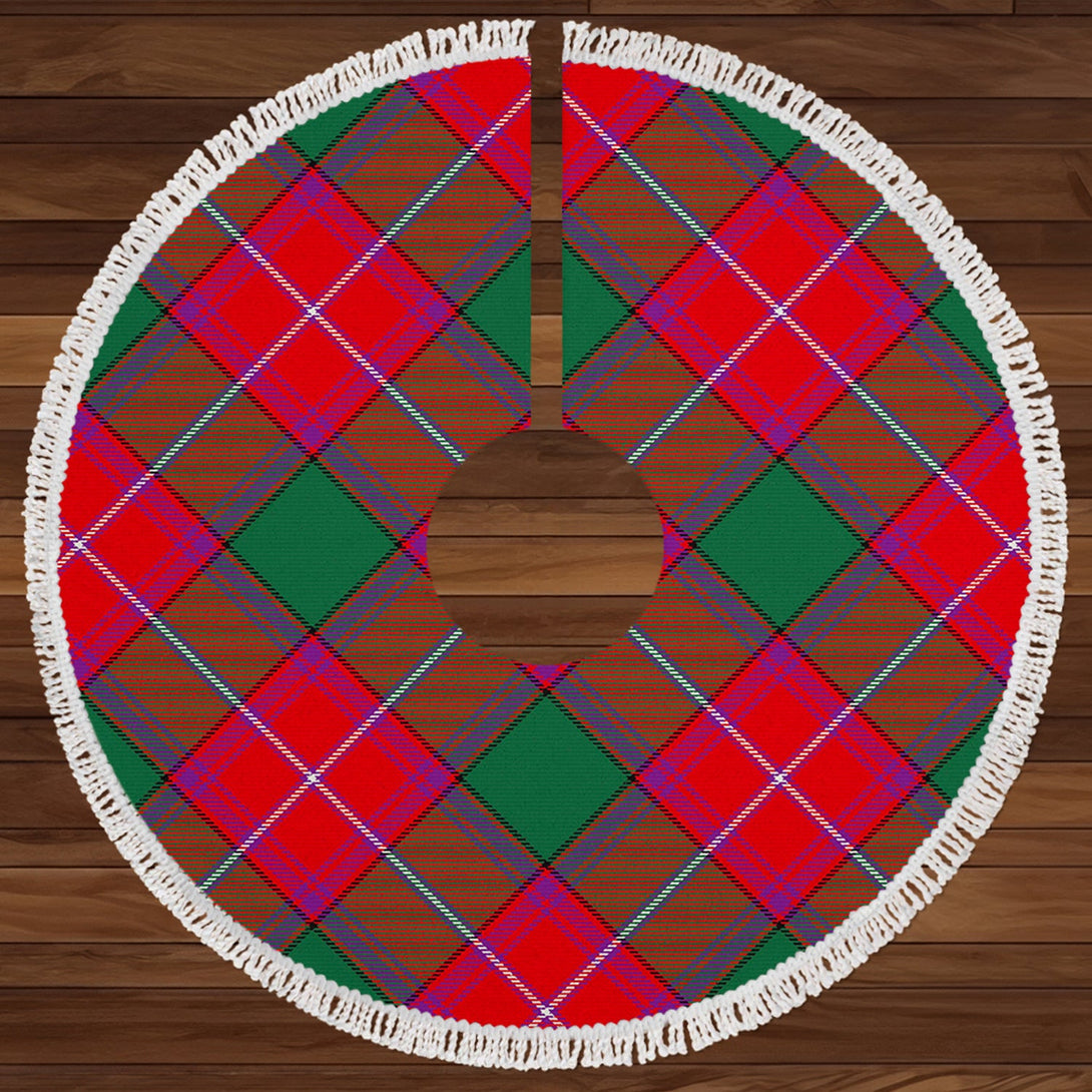 Rattray Modern Clan Badge Tartan Christmas Tree Skirt