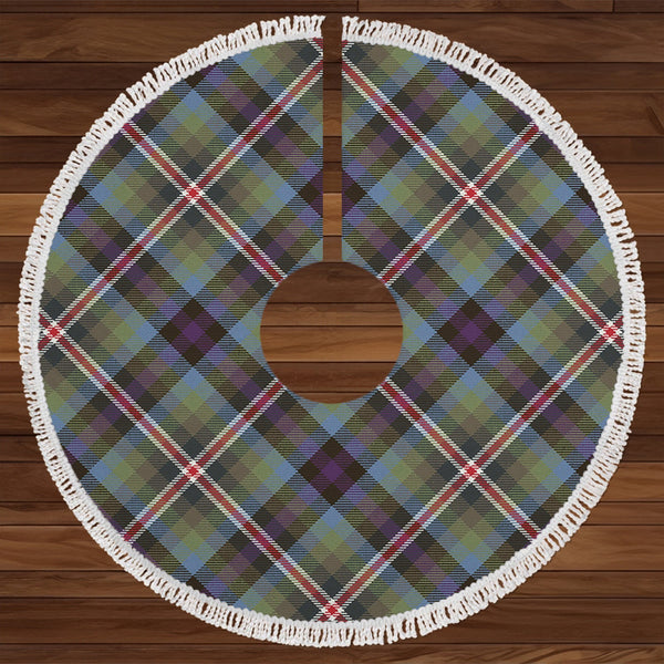 Reid (Mill City) Weathered Tartan Christmas Tree Skirt