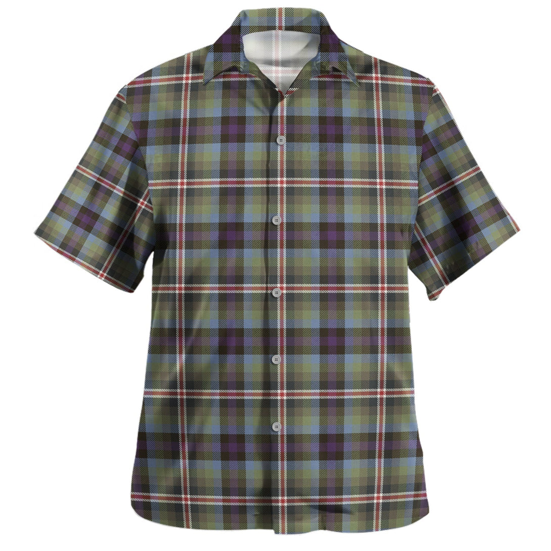 Reid (Mill City) Weathered Tartan Hawaiian Shirt