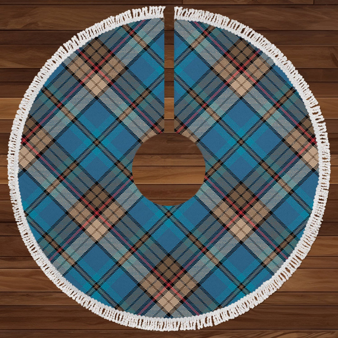 Renton Ancient Clan Badge Tartan Christmas Tree Skirt