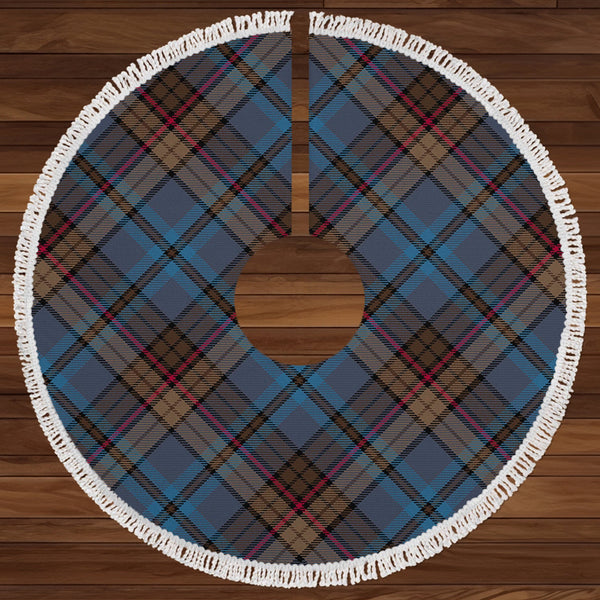 Renton Modern Clan Badge Tartan Christmas Tree Skirt