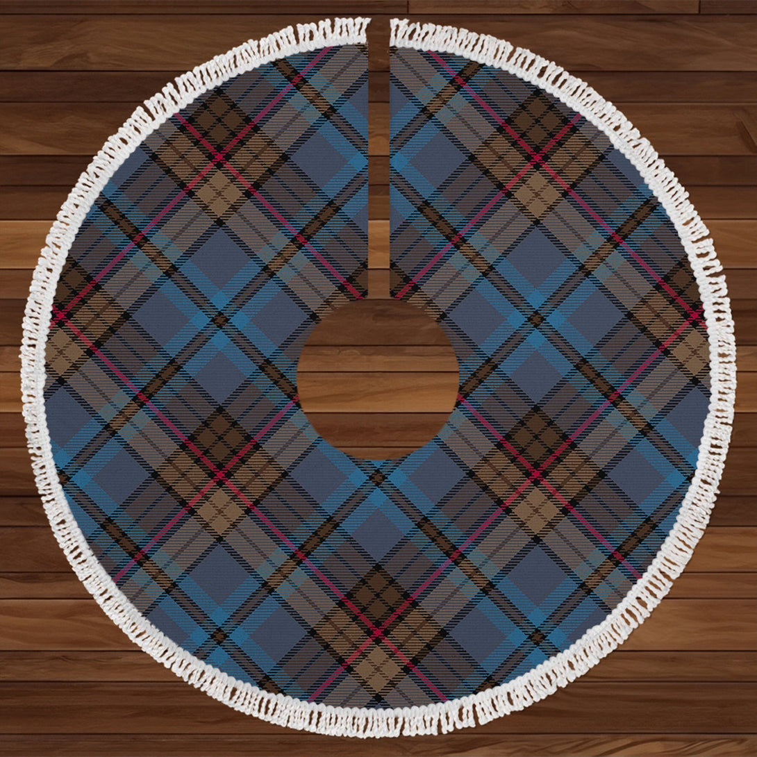 Renton Modern Tartan Christmas Tree Skirt