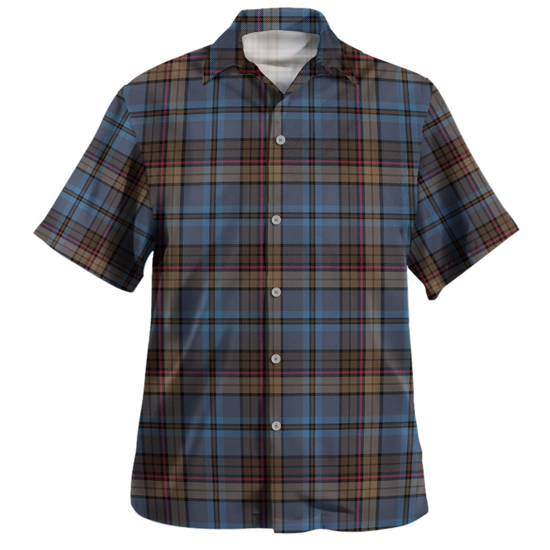 Renton Modern Tartan Hawaiian Shirt