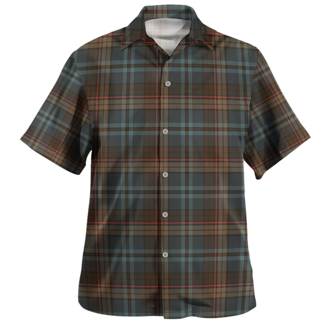 Renton Weathered Tartan Hawaiian Shirt