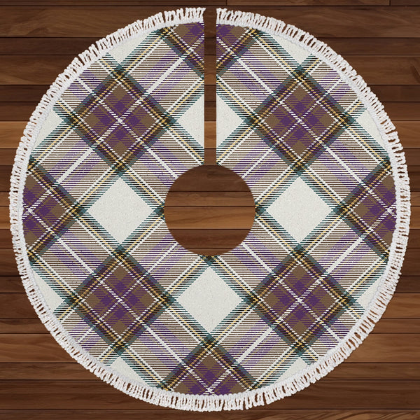 Richards (Pritchard) Weathered Clan Badge Tartan Christmas Tree Skirt