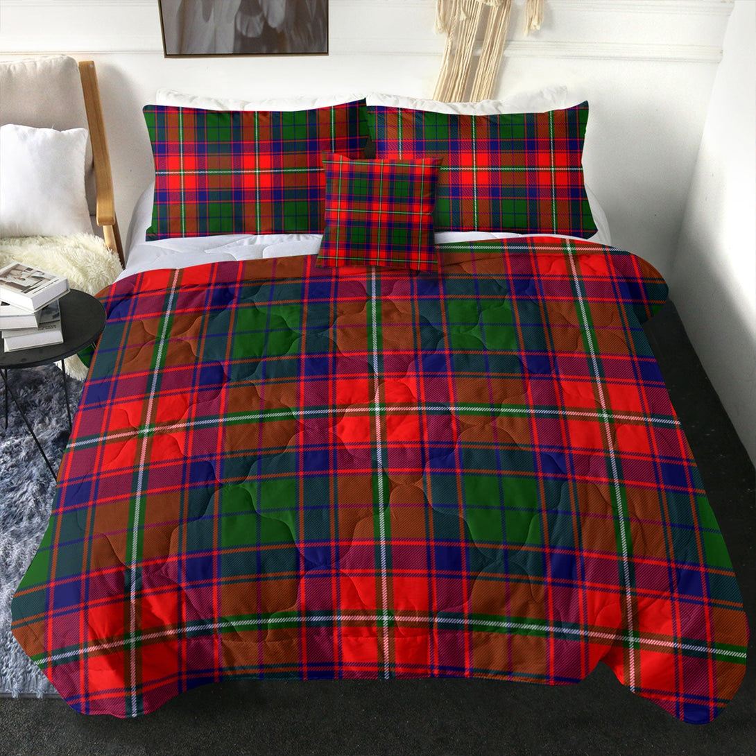 Riddell Clan Badge Tartan Comforter