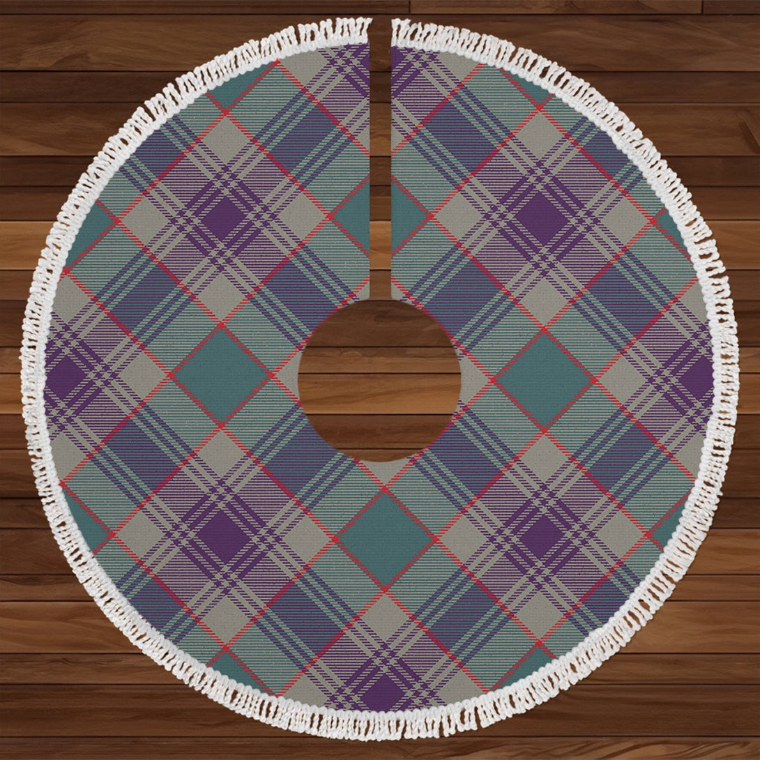 Riddoch Weathered Tartan Christmas Tree Skirt