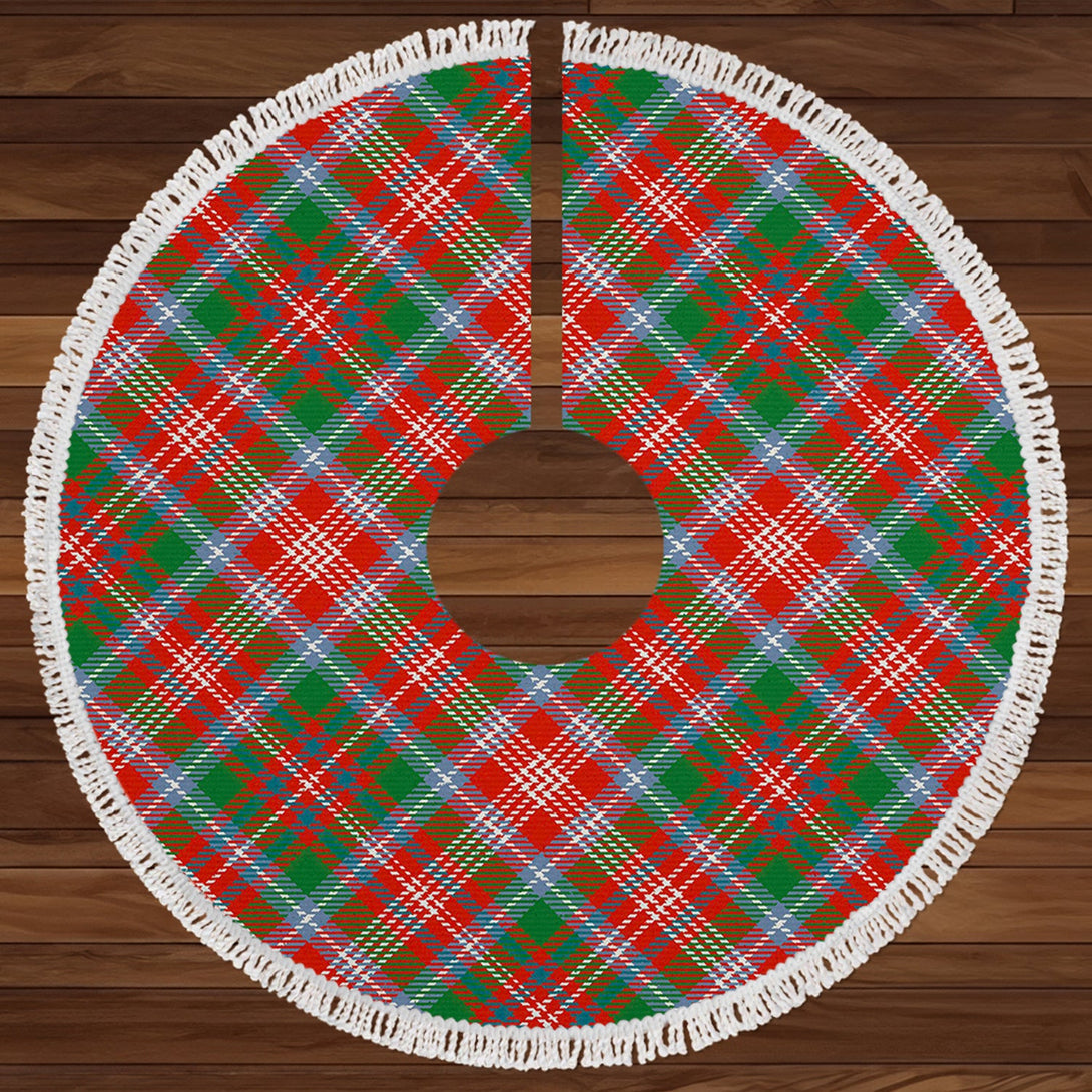 Ritchie Ancient Clan Badge Tartan Christmas Tree Skirt