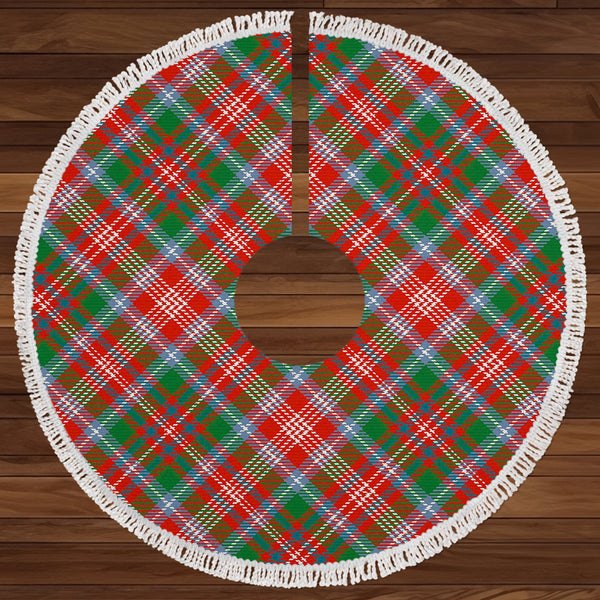 Ritchie Ancient Clan Badge Tartan Christmas Tree Skirt