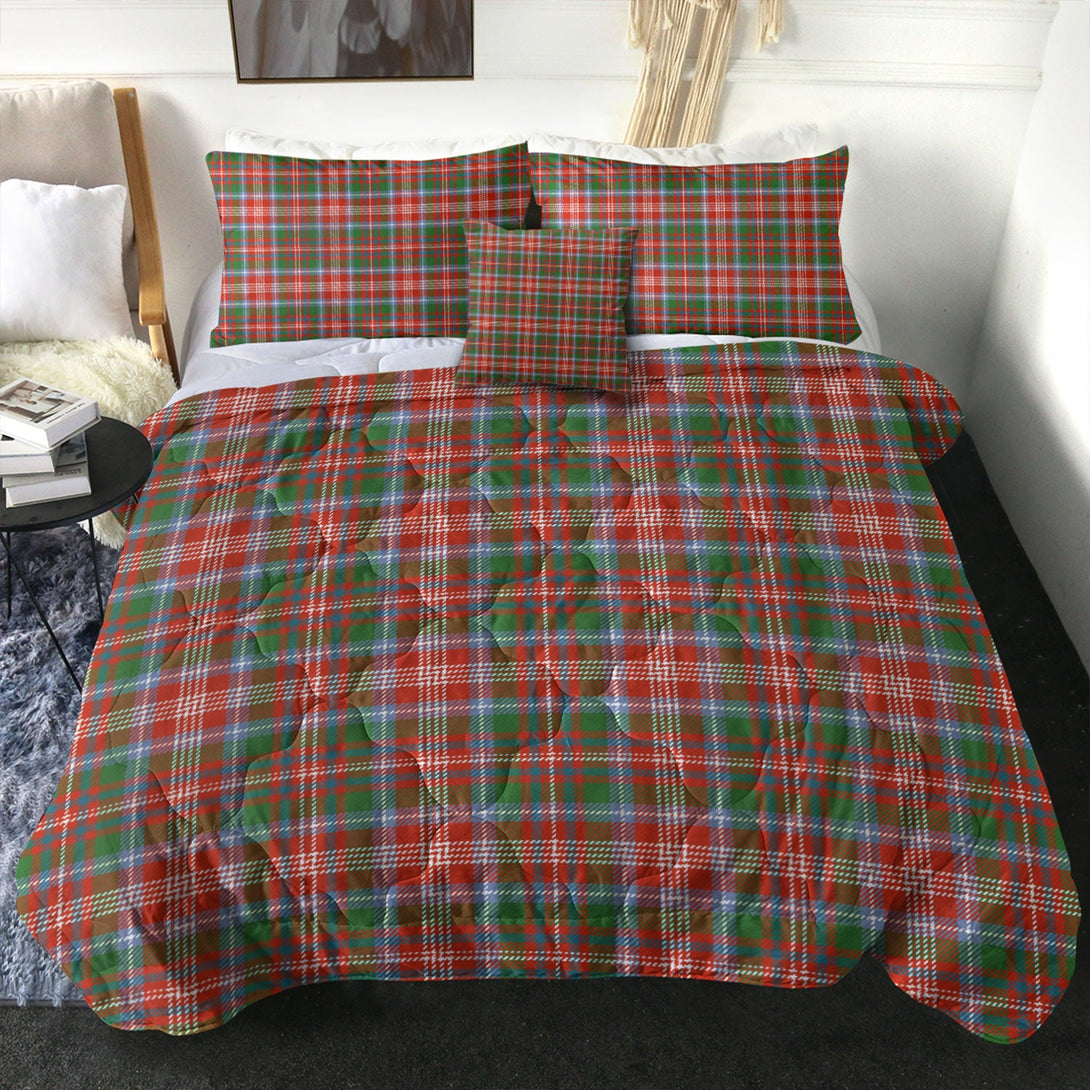 Ritchie Ancient Clan Badge Tartan Comforter