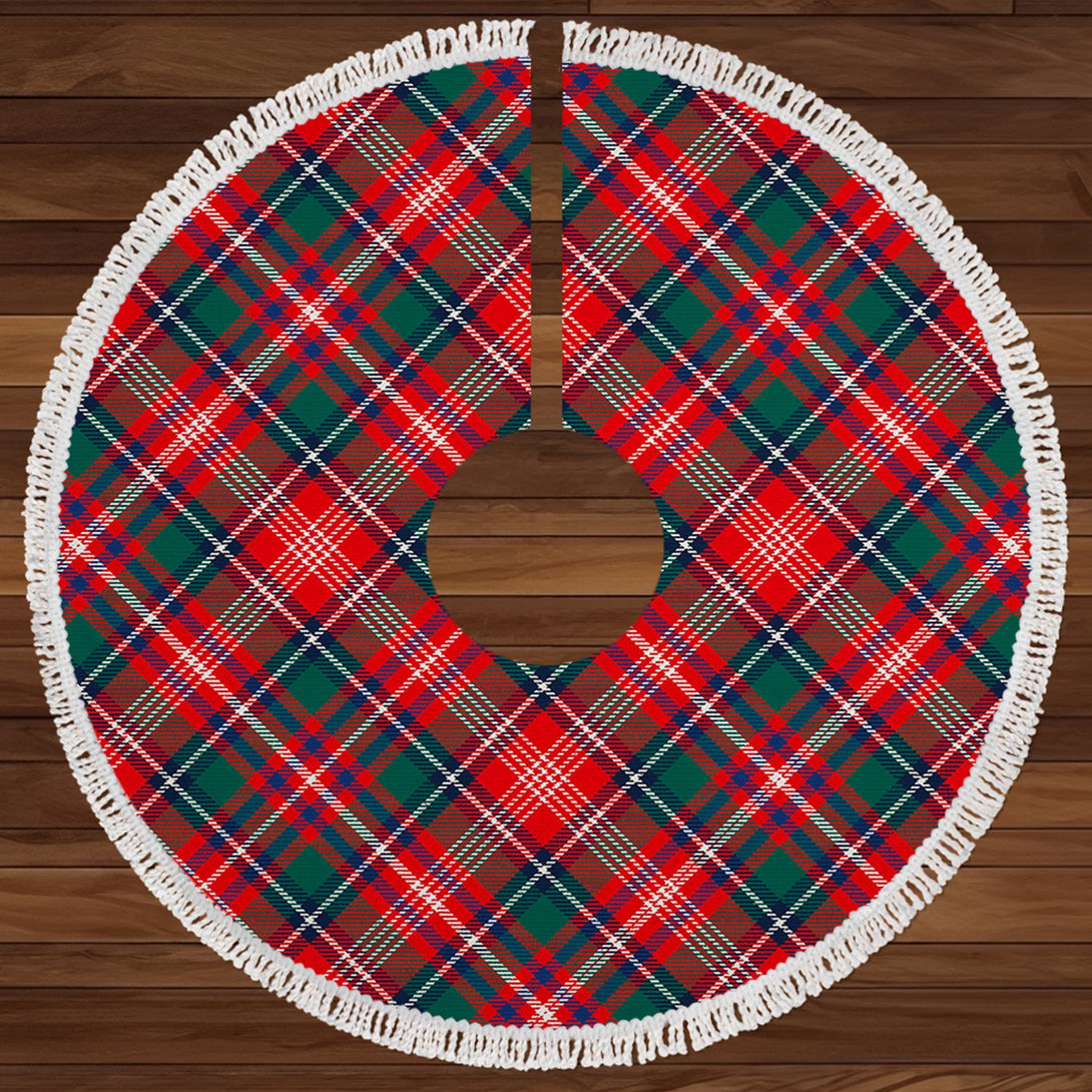 Ritchie Modern Clan Badge Tartan Christmas Tree Skirt