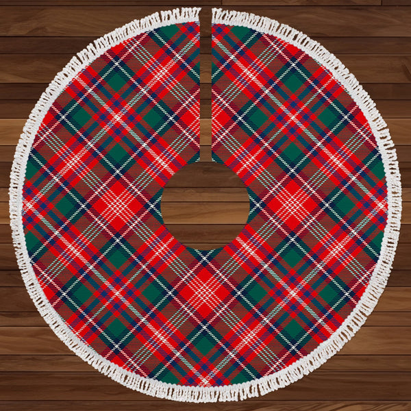 Ritchie Modern Clan Badge Tartan Christmas Tree Skirt