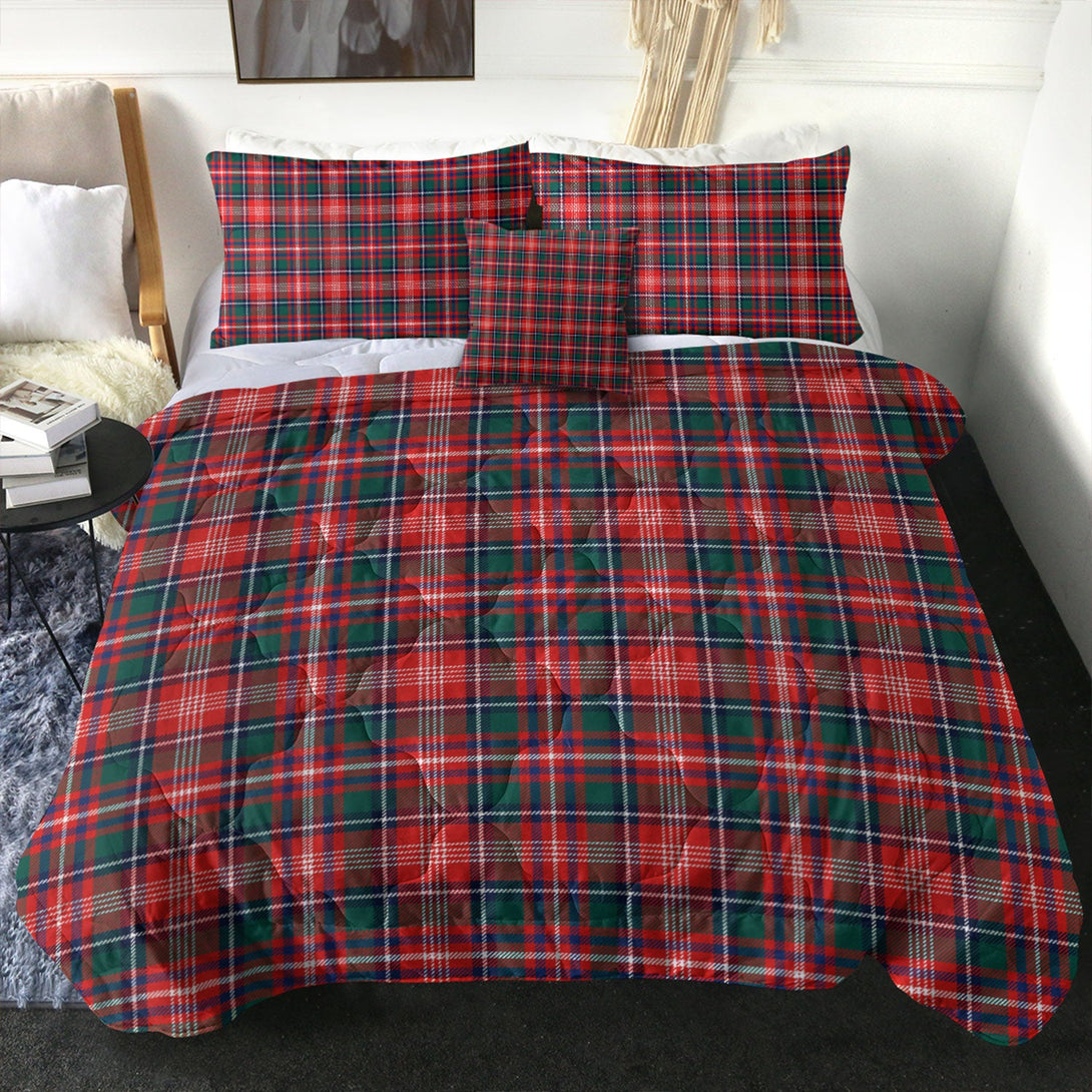 Ritchie Modern Clan Badge Tartan Comforter