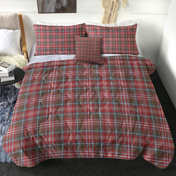 Ritchie Weathered Clan Badge Tartan Comforter