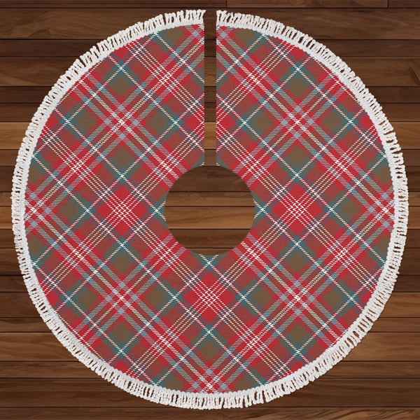 Ritchie Weathered Tartan Christmas Tree Skirt