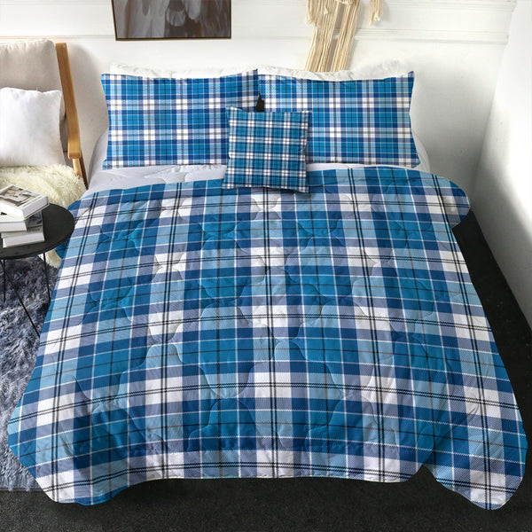 Roberton Clan Badge Tartan Comforter