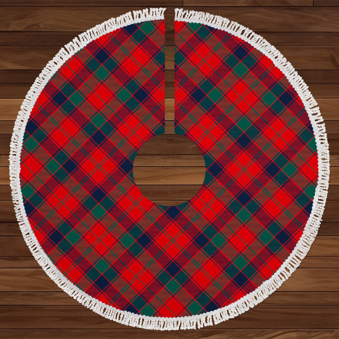 Robertson 1819 Modern Tartan Christmas Tree Skirt