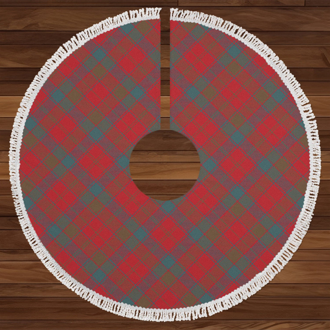 Robertson 1819 Weathered Tartan Christmas Tree Skirt