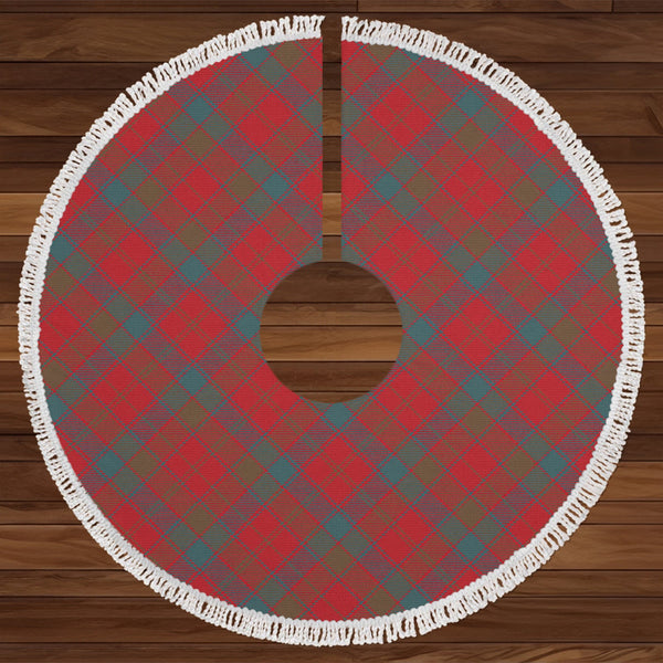 Robertson 1819 Weathered Tartan Christmas Tree Skirt