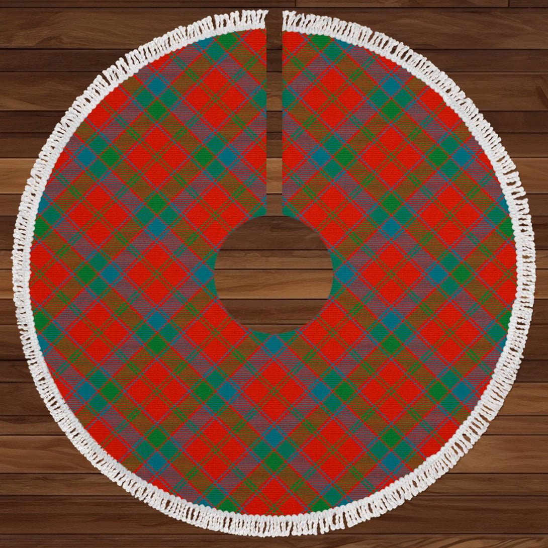 Robertson Ancient Clan Badge Tartan Christmas Tree Skirt