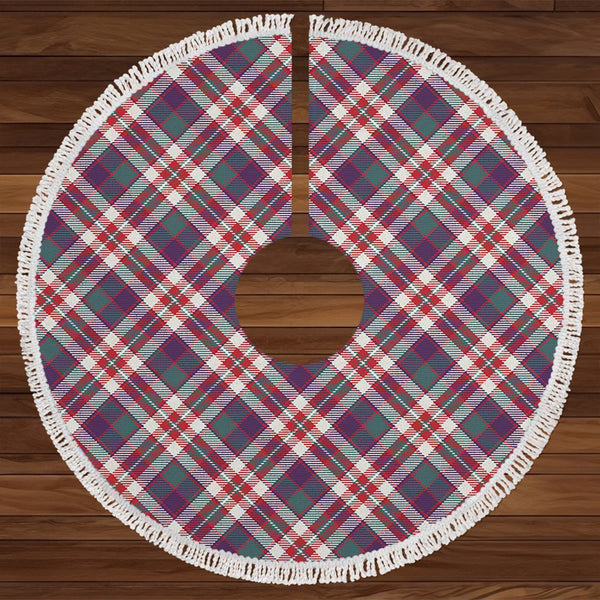 Robertson Dress 2 Weathered Tartan Christmas Tree Skirt