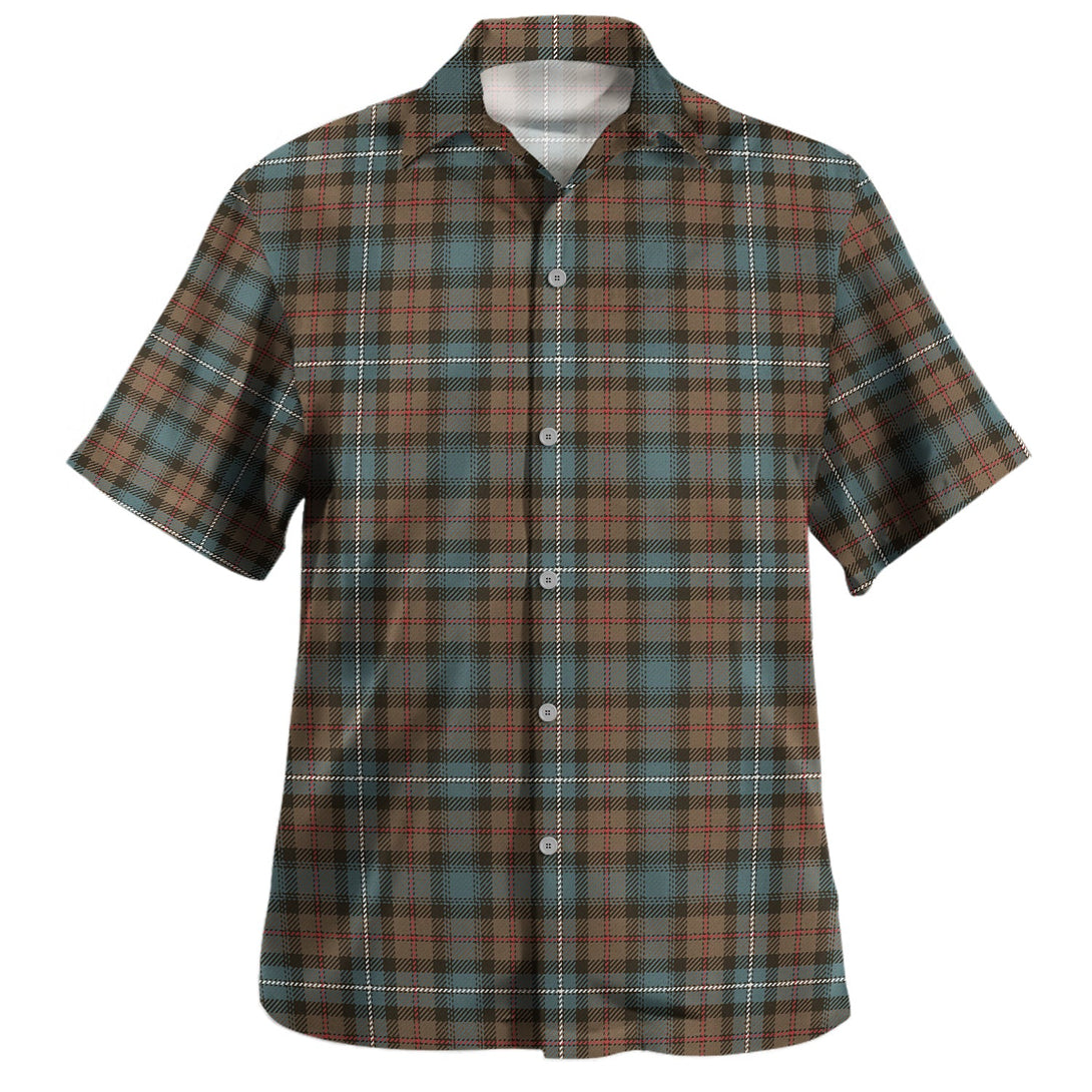 Robertson Hunting Weathered Tartan Hawaiian Shirt