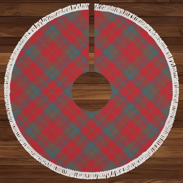 Robertson Weathered Clan Badge Tartan Christmas Tree Skirt