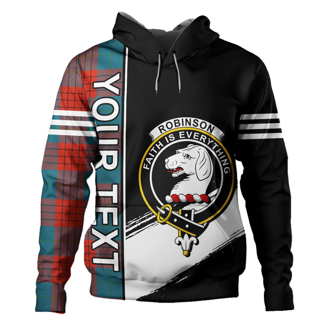 Robinson Dress (Robins Dress) Ancient Clan Badge Tartan Hoodie Quarter Style Personalized